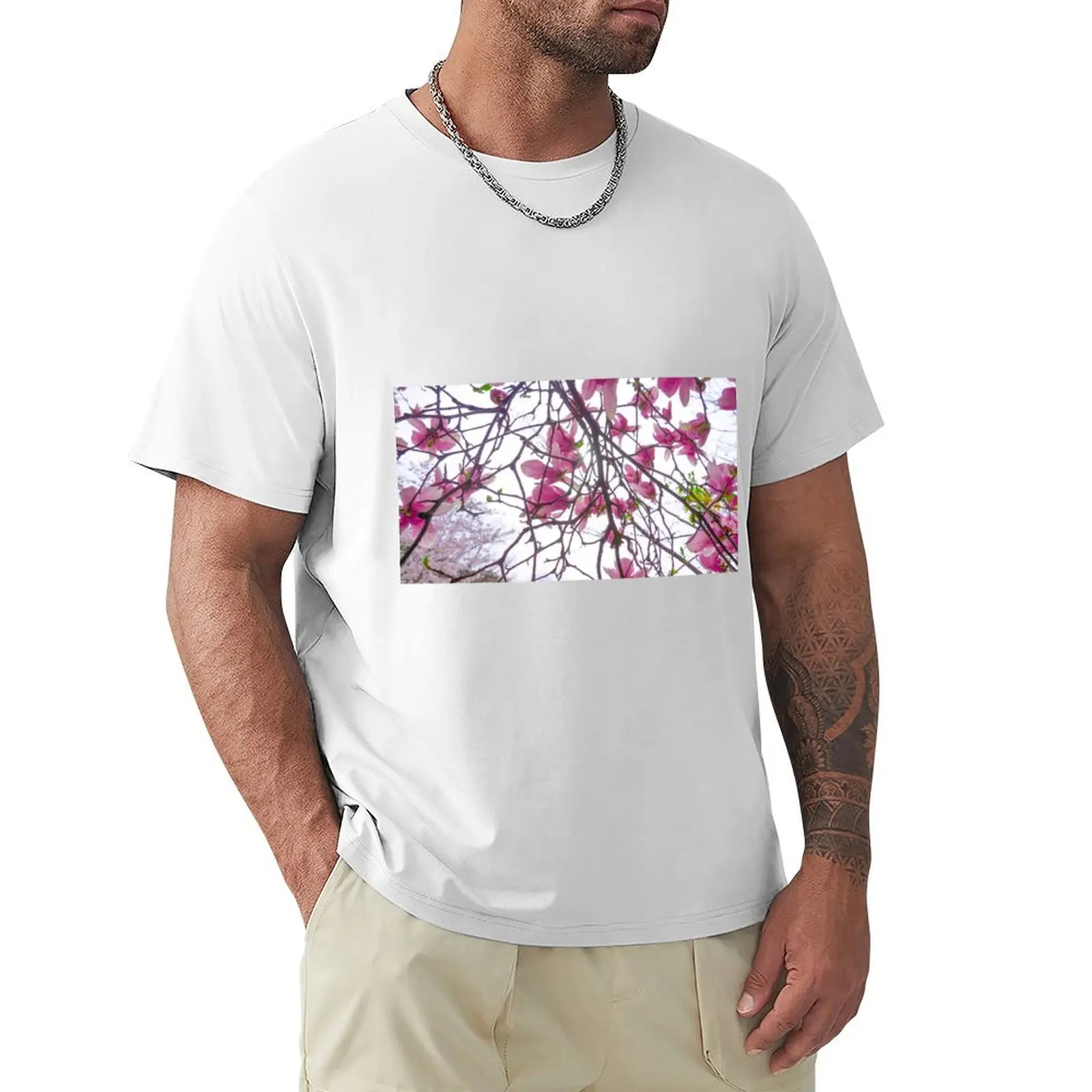 

Cherry Blossom Spring T-Shirt funnys shirts graphic tees T-shirt men
