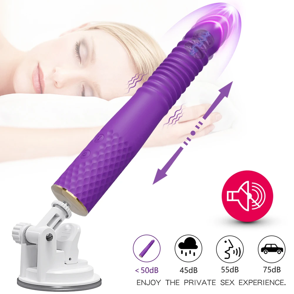 App Sex Automatic Telescopic Thrusting Dildo Vibrator Massager G Spot Retractable Female Masturbation Sex Toys Adult for Women