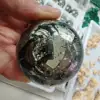 Natural Pyrite Sphere Stone Ball crystal Mineral Quartz Specimen Healing 4