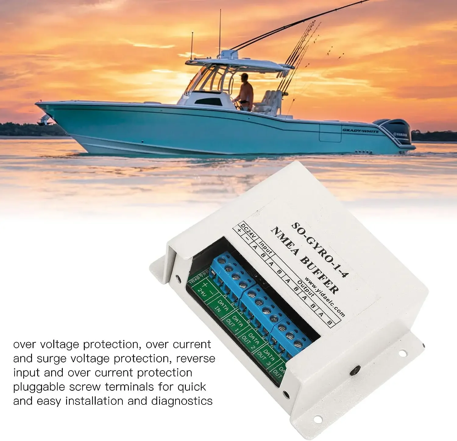 Рисунок 5 - Matsutec NMEA0183 NMEA буферная лампа