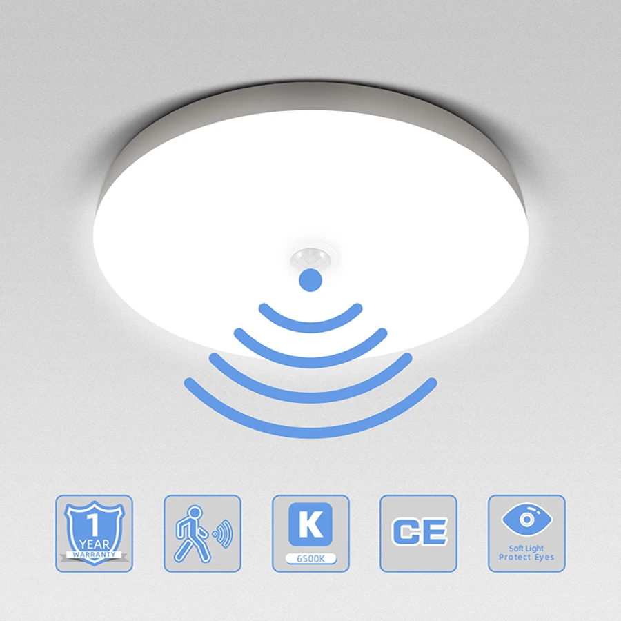 Motion sensor ceiling lamp image 4
