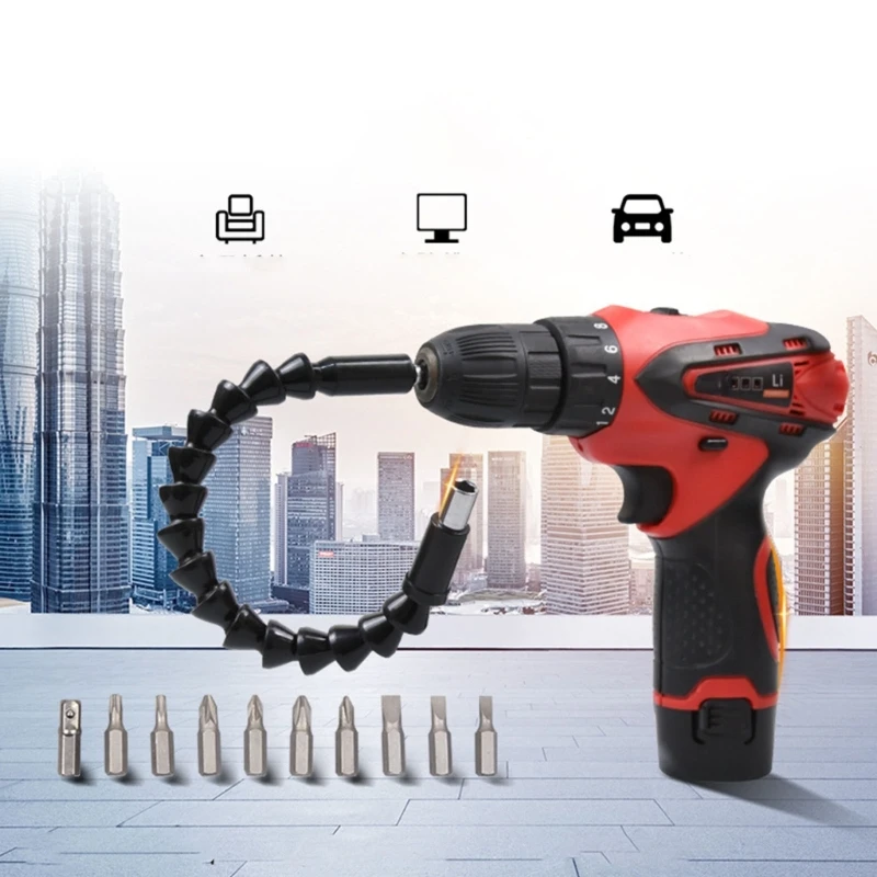 

Electric Drill Screwdriver Bit Flexible Shaft Multifunctional Universal Shaft