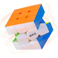 QiYi PLUS 9cm 3x3 Magnetic Magic Cube QiMeng 3x3x3 Professional 3×3 Speed Puzzle Children's Fidget Toys Speedcube Cubo Magico 1