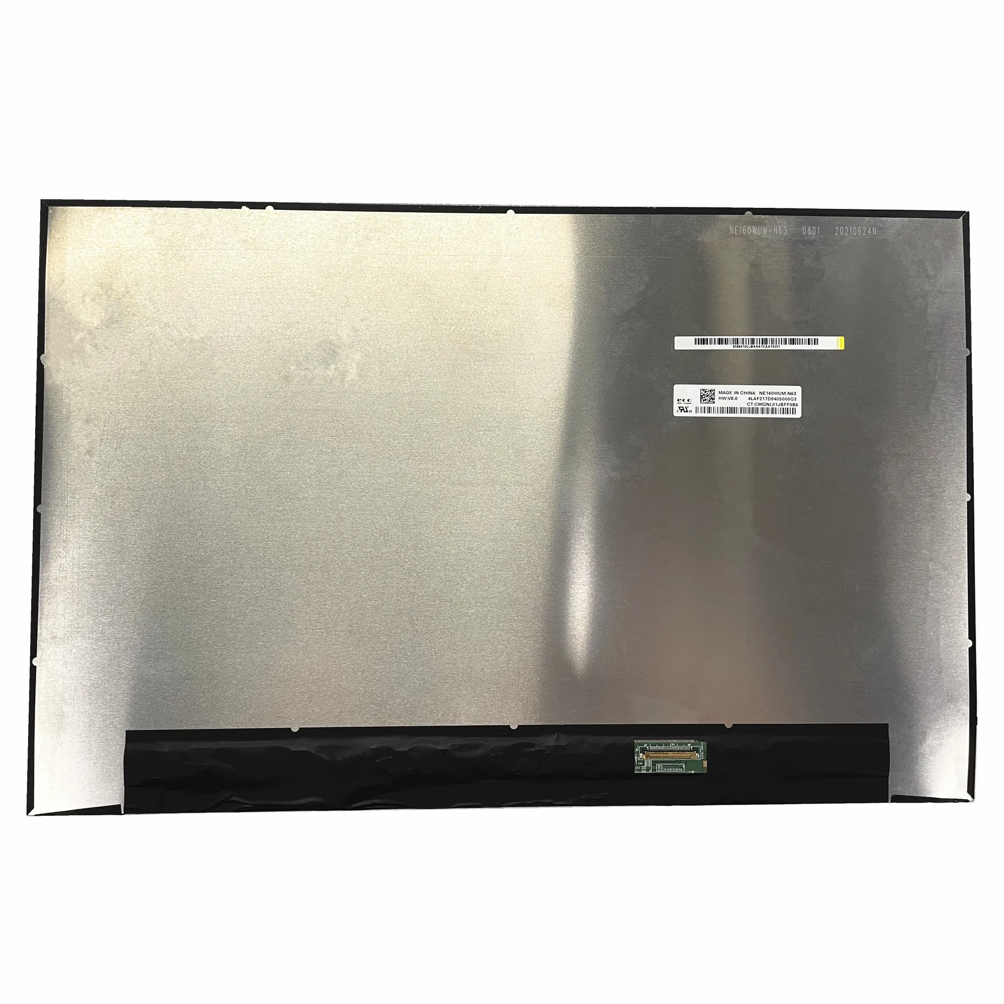 

NE160WUM-N63 16,0 ''ЖК-экран для ноутбука, панель дисплея, матрица 1920 × 1200 EDP, 30 контактов
