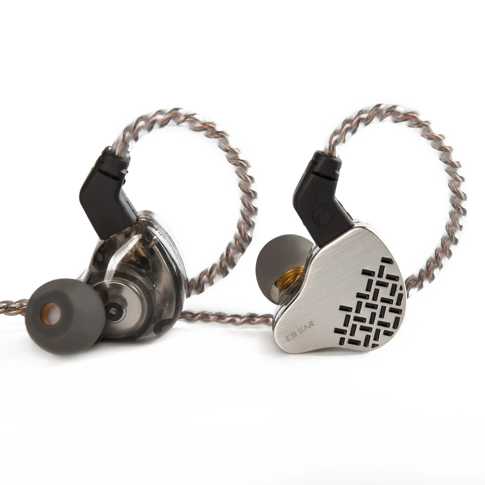 Kbear-rosefinch Hifi In-ear Headphone Cabo de Áudio Destacável Ofc Fone de Ouvido com Fio Monitor Dynamic Music Headconjunto Lark Earbuds Iems - Image 5
