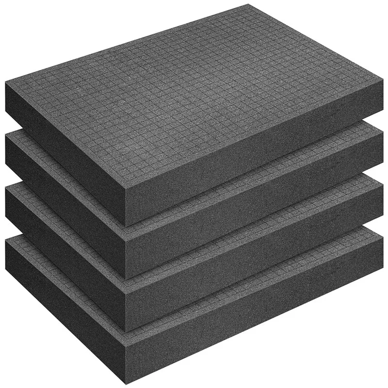 4 Pack 16 X 12 X 2 Pick Apart Foam Insert Pluck Pre Cube Sheet Foam 4-pack-16-x-12-x-2-pick-apart-foam-insert-pluck-pre-cube-sheet-foam