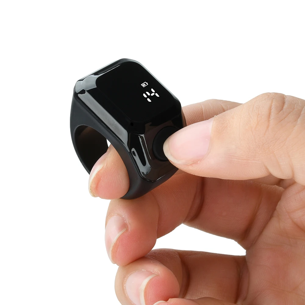 Smart APP Ring Counter Portable Digital Display Counter Bluetooth Counting Ring Time Vibration Reminder Wearable Tally Counters - 5