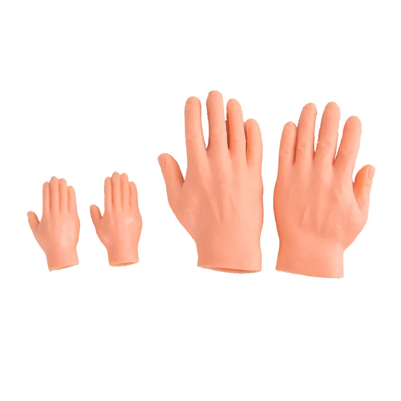 Cat Interactive Toys Mini Plastic Finger Gloves