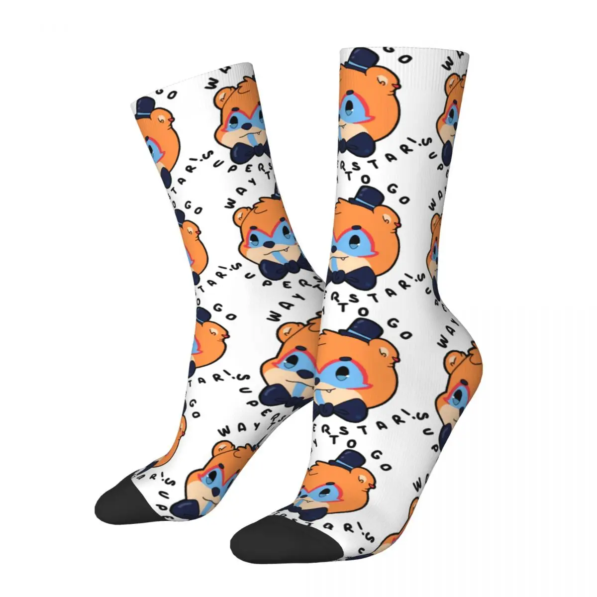 Glamrock Fnaf Fnaf Socks Crew Sock Men's Socks Funny Sock Men