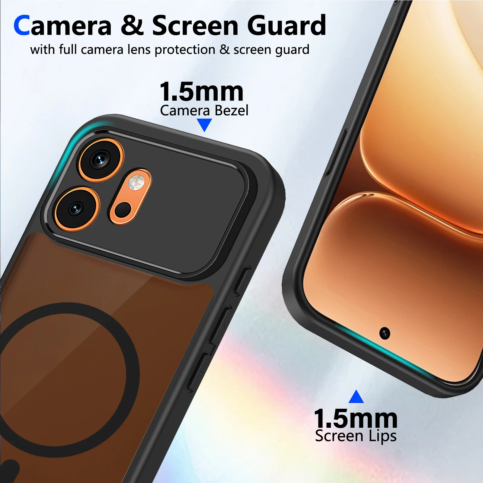 Premium Matte Finish Wireless Charging Case - Magsafe Compatible