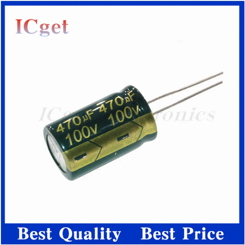 10PCS 470UF 35V 16V/25V/35V/50V/63V/100V 470UF Aluminum electrolytic capacitor electrolytic capacitor,aluminum electrolytic capacitor