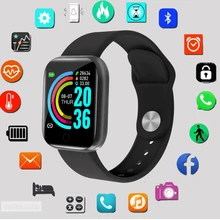 

2021 Smart Watches Men Women Smartwatch Heart Rate Step Calorie Fitness Tracking Sports Bracelet For Apple Android Smart Watch