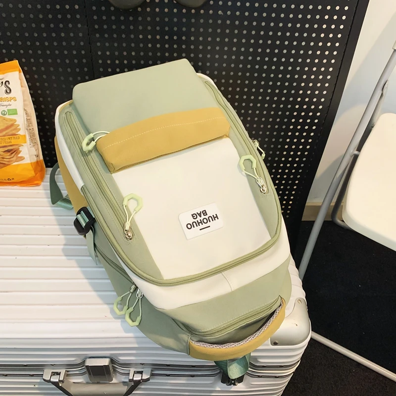 Waterproof Female Student Backpack Large Capacity Fashion Boy Backpack College Bag School Girls Mochila School Bags For Teenage