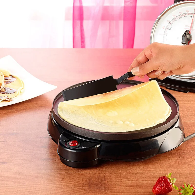 Electric Pancake Baking Pan Automatic Crepe Maker Spring Roll Machine Egg Roll Machine Crepe Cake Maker Kitchen Tools 2