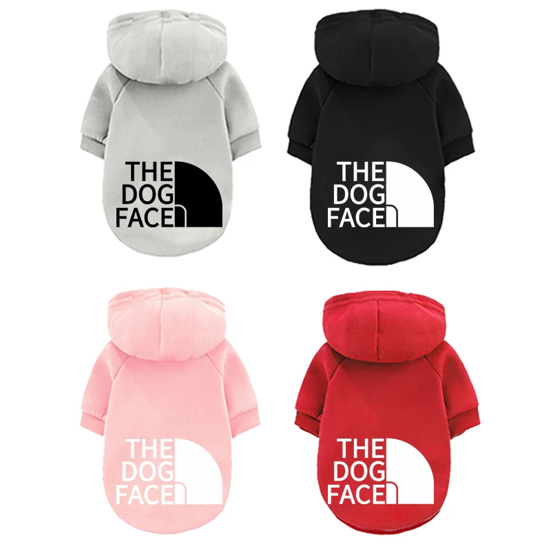 

Dog clothes puppy hoodies cute coat bullfight clothes fashion pet autumn and winter warm and velvet clothes