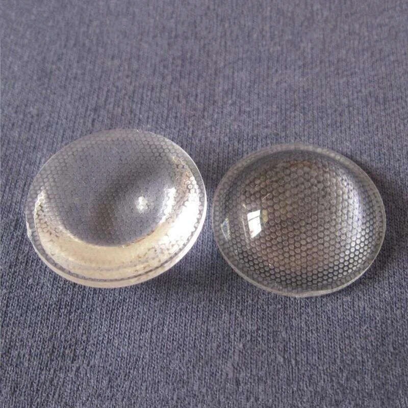 

# SRUH-23 высококачественные светодиодные оптические линзы, выпуклая линза, размер 23x8 мм, сетчатая поверхность 60 градусов, материалы PMMA