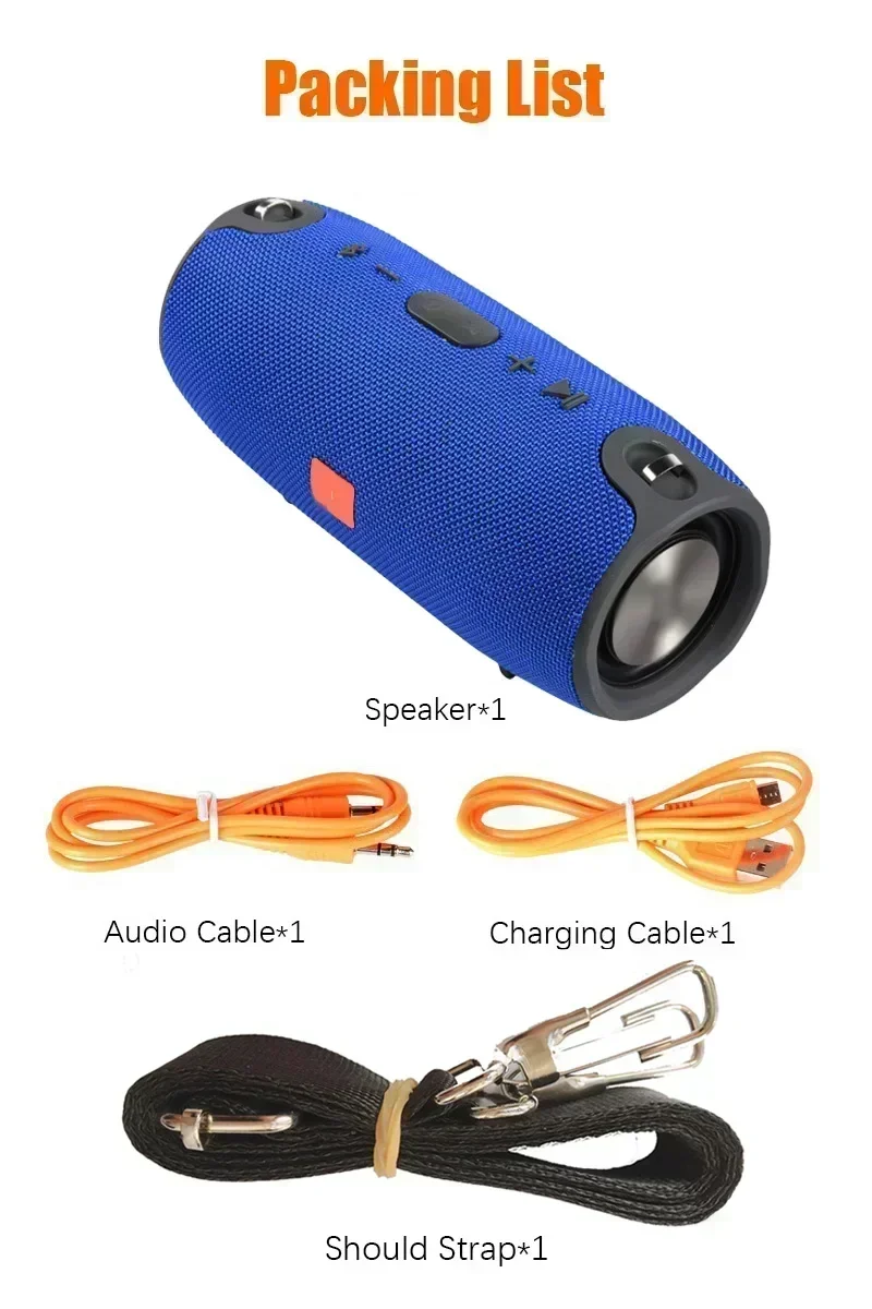 Haut-parleur Bluetooth 40W TWS portable étanche IPX5