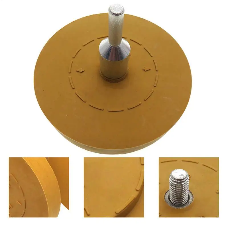 Decal Remover Eraser Wheel Soft Adhesive Remover Sturdy Structure Decal Remover For Automobile Paint Glass Metal Automobile 5