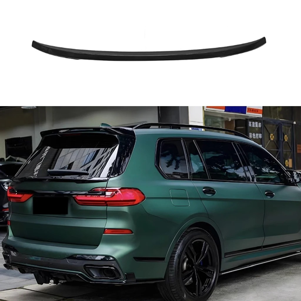 

Glossy Black Rear Spoiler Trunk Middle Spoiler Lip Car Body Kit For BMW X7 G07 2019-2023