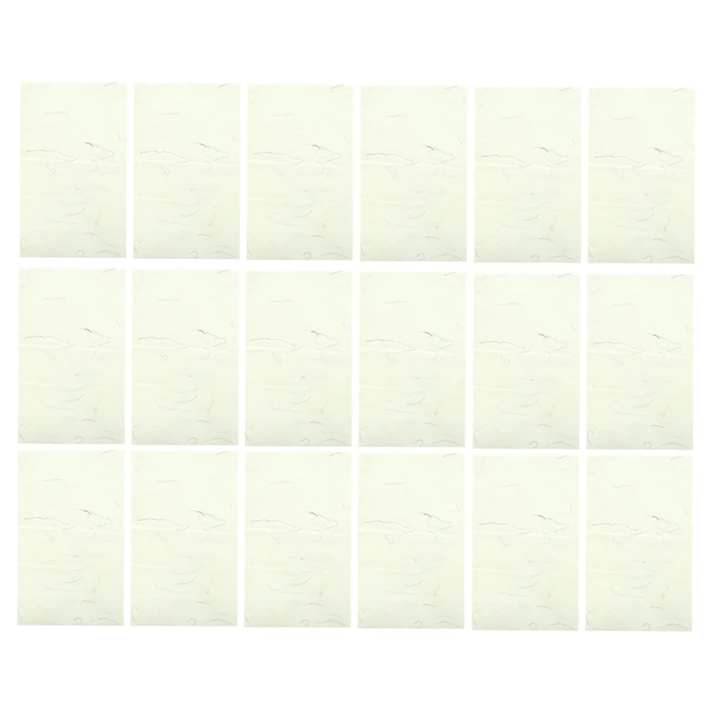 

Chinese Calligraphy Paper Xuan Paper: 40 Sheet Writing Brush Rice Paper Calligraphy Stationery Supplies