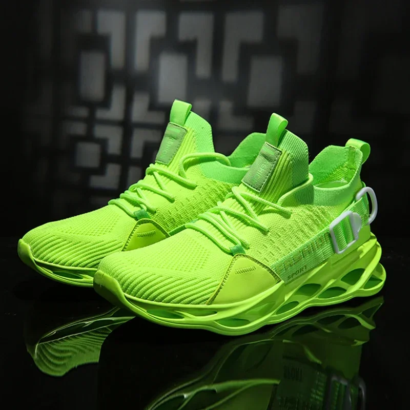 

Men Shoes Breathable Fashion Mesh Running Shoes Man High Quality Unisex Light Tennis Baskets Athletic 2023 Sneakers for Men Shoe