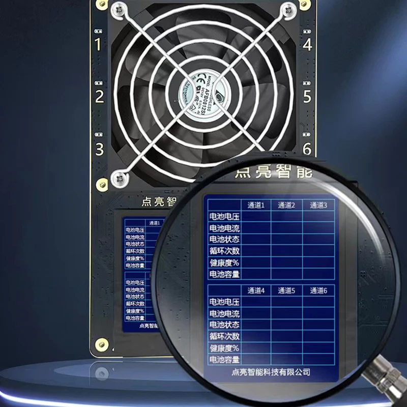 6-канальный калибратор аккумулятора F316, поддержка аккумулятора, Круглый Цикл тестирования здоровья до 100% для iPhone 11 ~ 14PM, не требует внешнего кабеля 6-канальный калибратор аккумулятора F316, поддержка аккумулятора, Круглый Цикл тестирования здоровья до 100% для iPhone 11 ~ 14PM, не требует внешнего кабеля