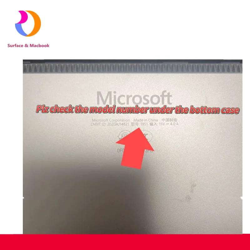 Laptop Keyboard Keycaps Key Cap For Microsoft Surface Laptop 3 4 5 Key Cup Dark Grey 1868 1867 1872 1873 1950 1951 1958 1958 ES Layout