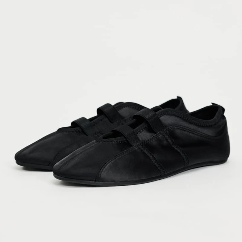 Woman Ballet Flats Shoes Fashion Elegant Sneakers Woman 2024 Trend Winter New Designer Walking Cozy Dress Mary Jane Shoes Mujer 6