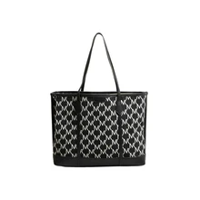 

Jenny&Dave 2022 New Ins Blogger Vintage Geometric printing High Capacity Tote Bag Women Bag Single Shoulder Bag Armpit Bag Women