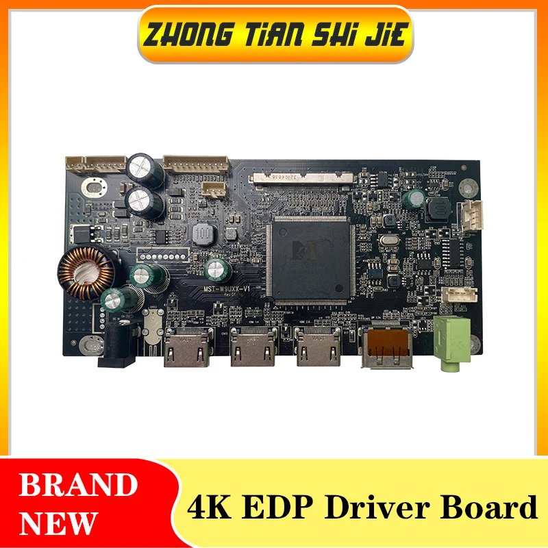HDMI EDP LCD 드라이버 보드, C타입 없음, 4K 60HZ