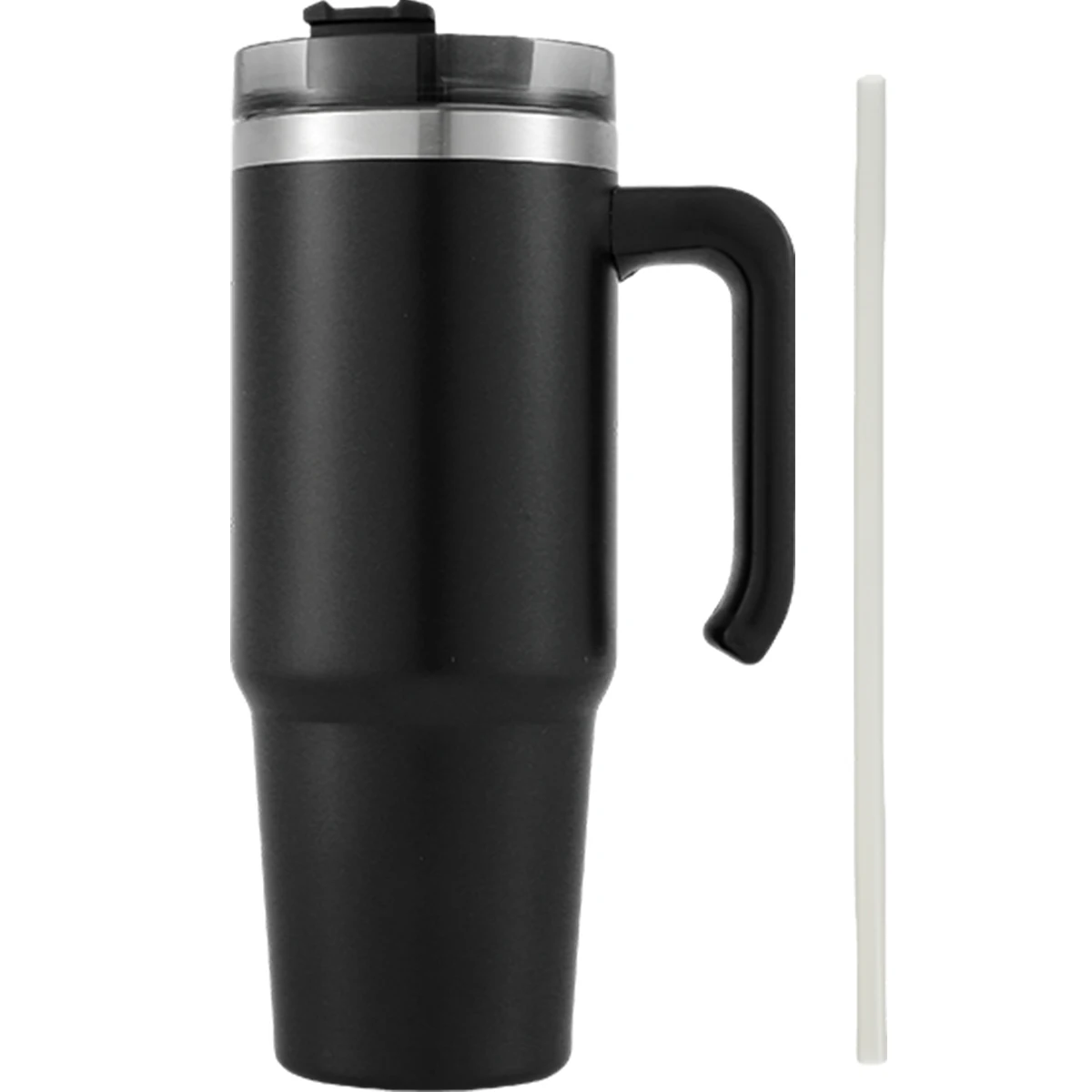 Black Insulated Squeeze Bottle (30 oz)