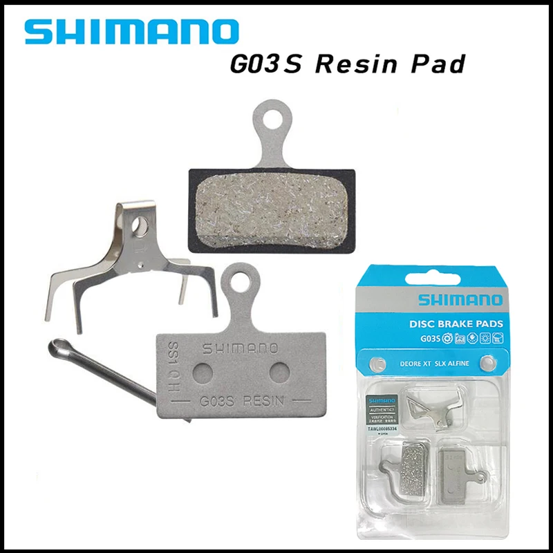 G03SMTBResinDiscBrakePadsDEOREXTSLXDEOREG03SResinBrakePad