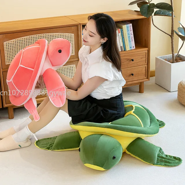 MINISO Simulated Turtle Plush Toy – Soft Doll & Pillow 3