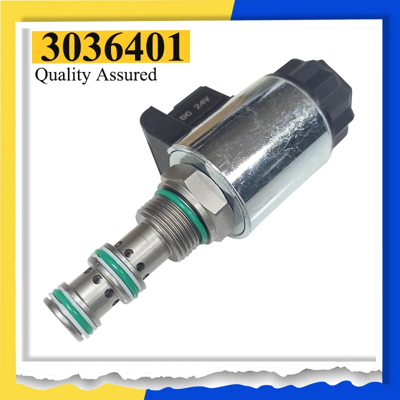 

Solenoid Valve 3036401 24V for 922D for Excavator Parts