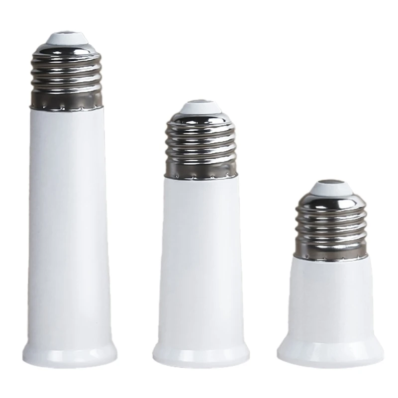 

E27 to E27 LED Bulb Extension Adapter Light Socket Extender for Lamps Cameras