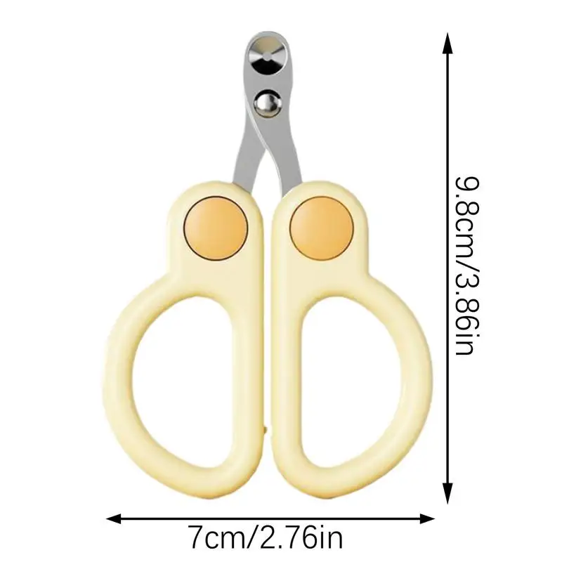Cat Nail Clippers Portable Cat Clippers Paw Trimmer Special Grooming Tool Professional Small Animal Nail Kitten
