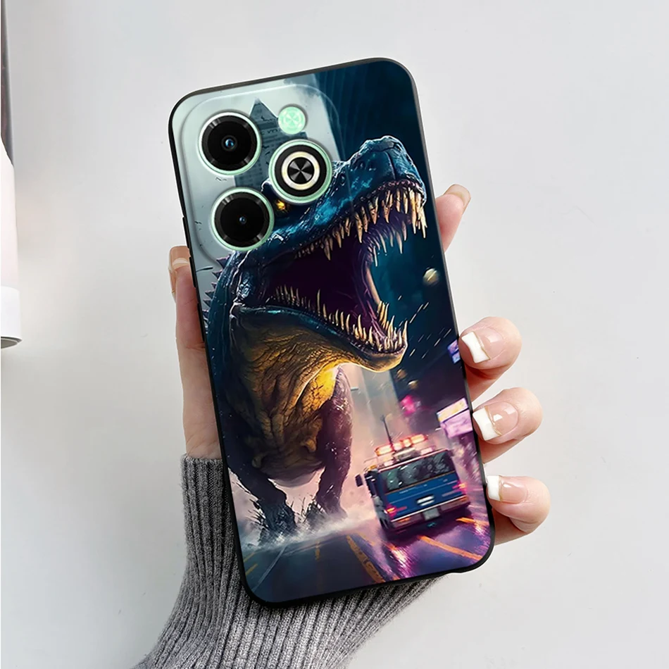 Fashionable Marble Black Silicone Soft Phone Case – Stylish Protective Back Cover s