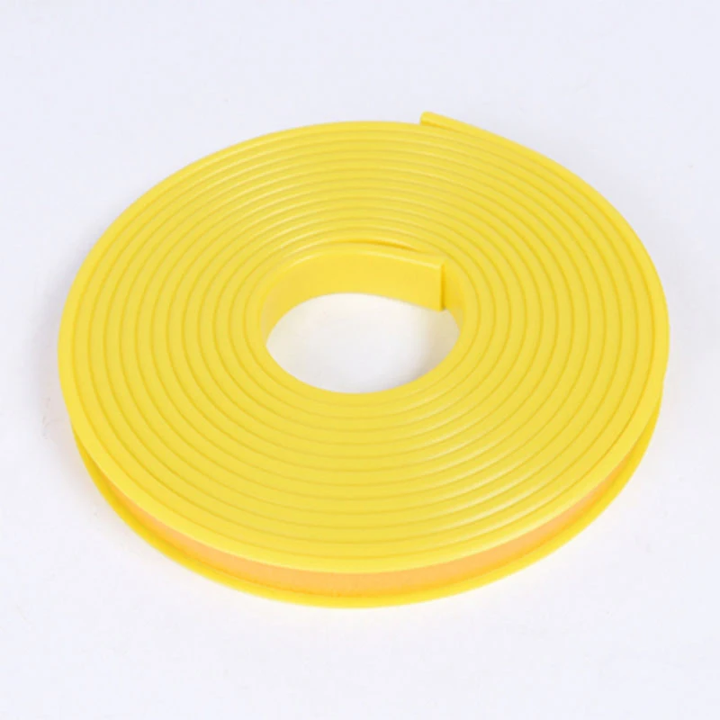Randbescherming, strepen, 5 m, randbescherming, van pvc, beschermende afdichting in U-vorm, bescherming tegen botsing, strip, verzegeling, sierlijst