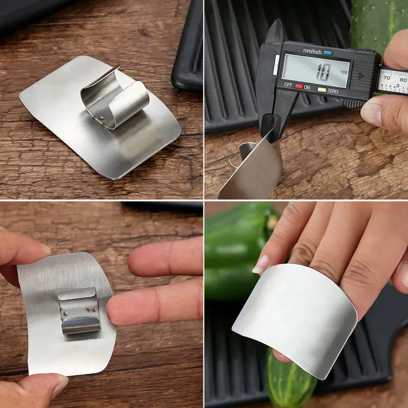 Finger Guard Stainless Steel Finger Guard For Kitchen Cooking