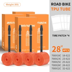 FAFX Ultralight TPU Road Bike Inner Tube with French Valve for 65mm (4)