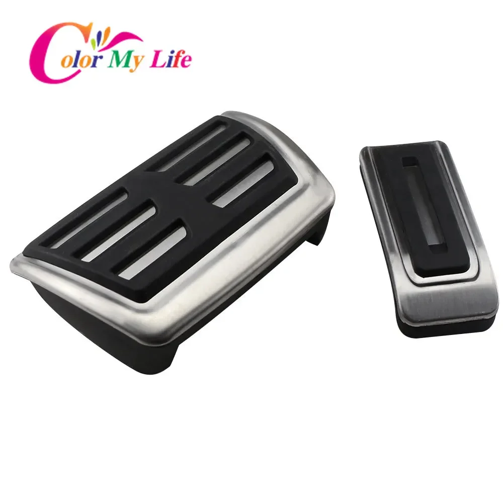 Stainless Steel Car Pedals Kit for Volkswagen VW Multivan T5 T6 Caravelle T6 Gas Brake Pedal Protection Cover