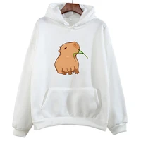 Funny Capybara Print Hoodie Women/Men Kawaii Cartoon Tops Sweatshirt for Girls Unisex Fashion Harajuku Graphic Hooded Pullovers - Image 6