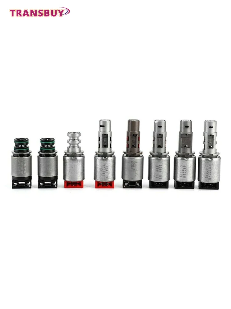 8PCS A6MF1 A6MF2 Auto Transmission Solenoid Valve KIT Fit Hyundai Kia 2608150 46313-3B000 46313-3B073 463133B075