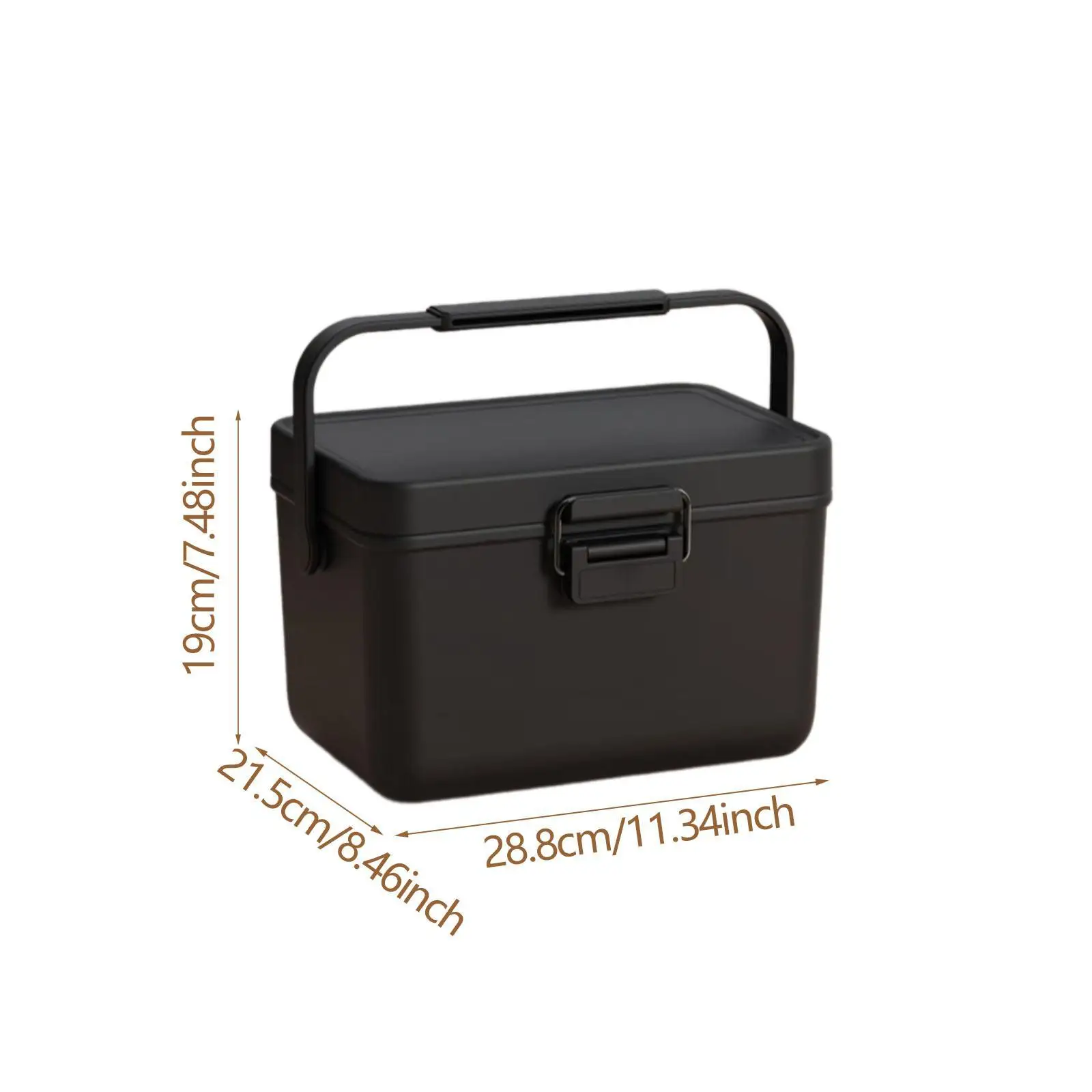 Insulated Cooler Box Carrier Ice Chest Small for Household Indoor Commercial