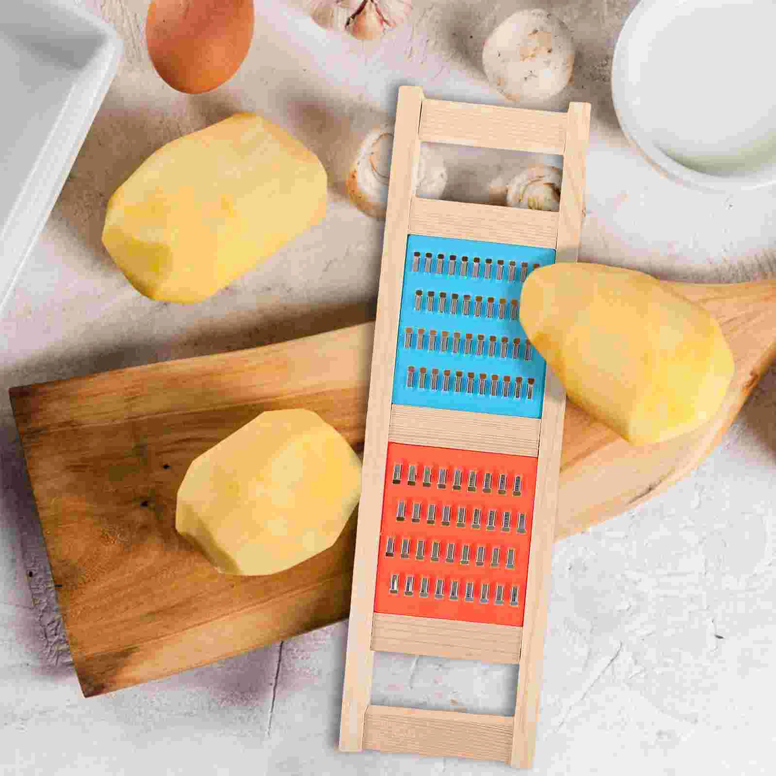 

Multifunction Vegetable Stainless Steel Slicer Kitchen Cheese Carrots Grater Plastic Reusable