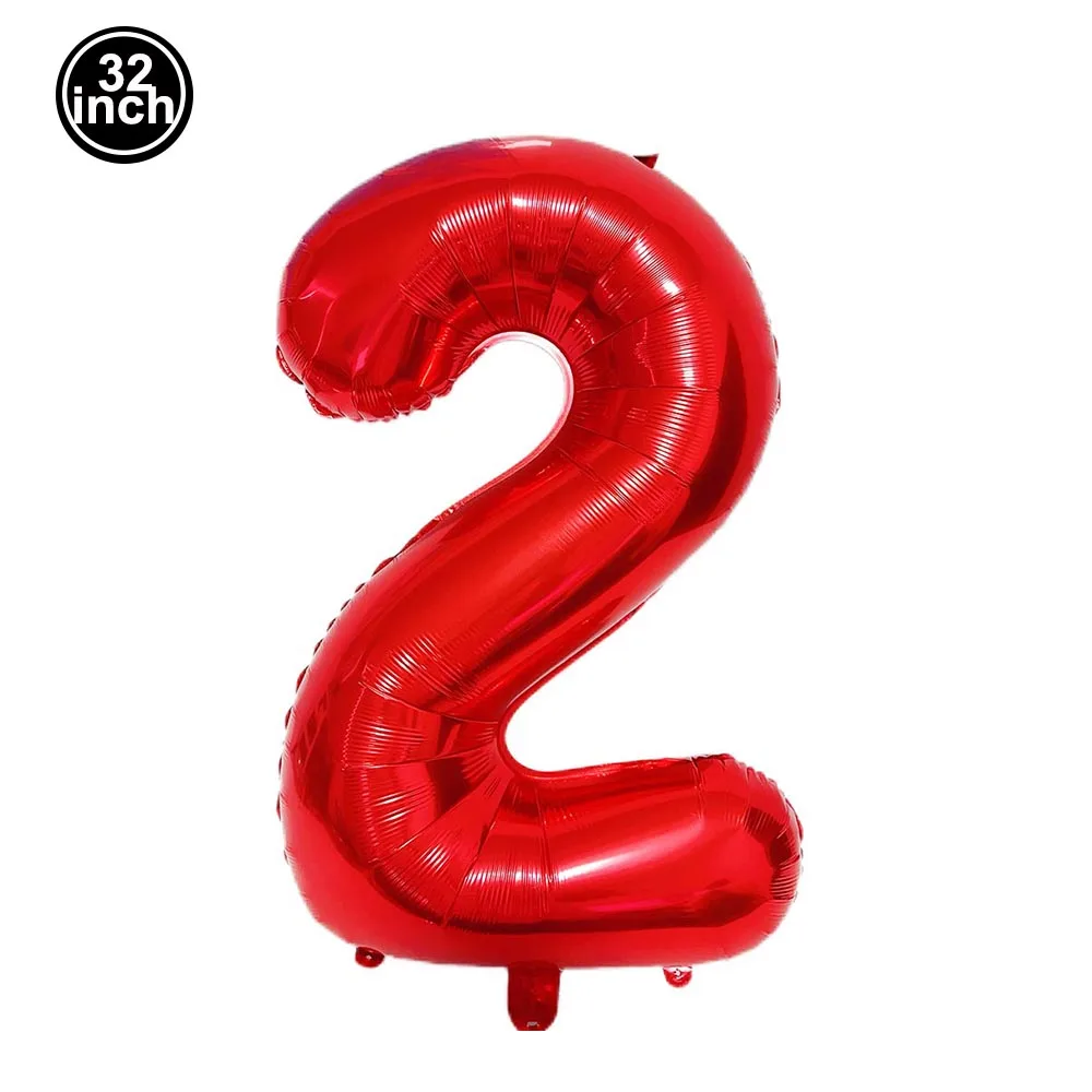 Celebratory Number 0 Jumbo Balloons - Multicolor 32-Inch Party Decor
