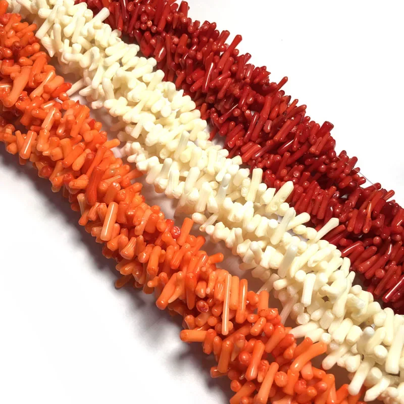 Natural Stone Beads Natural Stone coral beads irregular shape loose beads isolation For Jewelry Making DIY for bracelet necklace Accessories