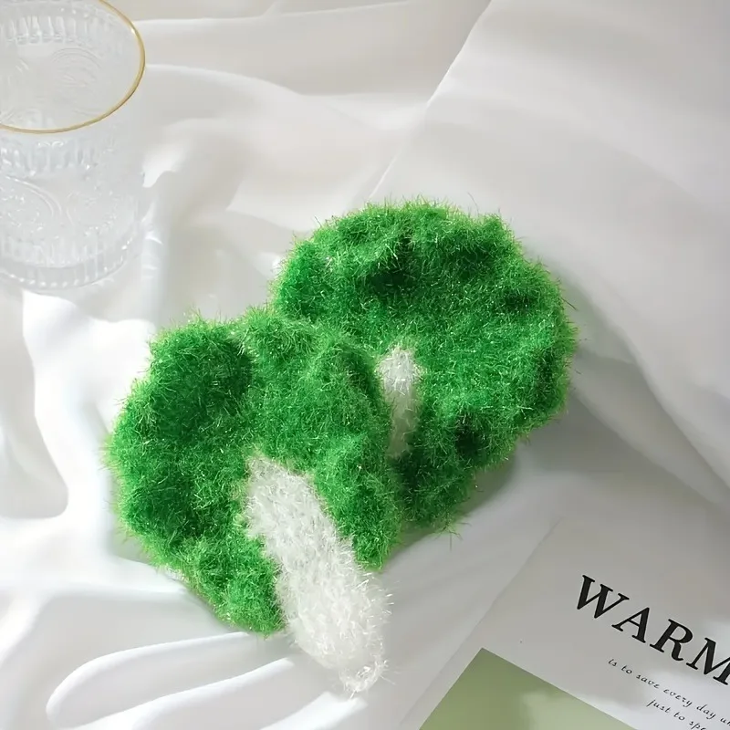 Premium Vegetable-Inspired Dish Scrubber - Non-Stick, Multifunctional, and Hangable - Ideal for Household Cleaning and Dishwashing