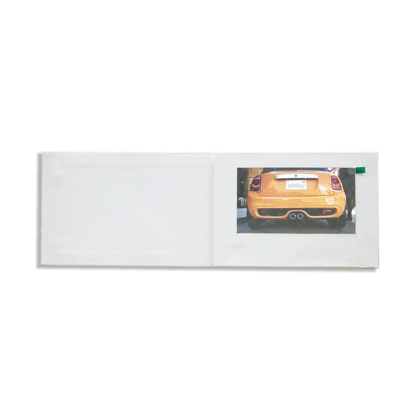 

7-дюймовая видеорекламная брошюра с напечатанным логотипом может напечатать желаемый шаблон подарочной рекламы