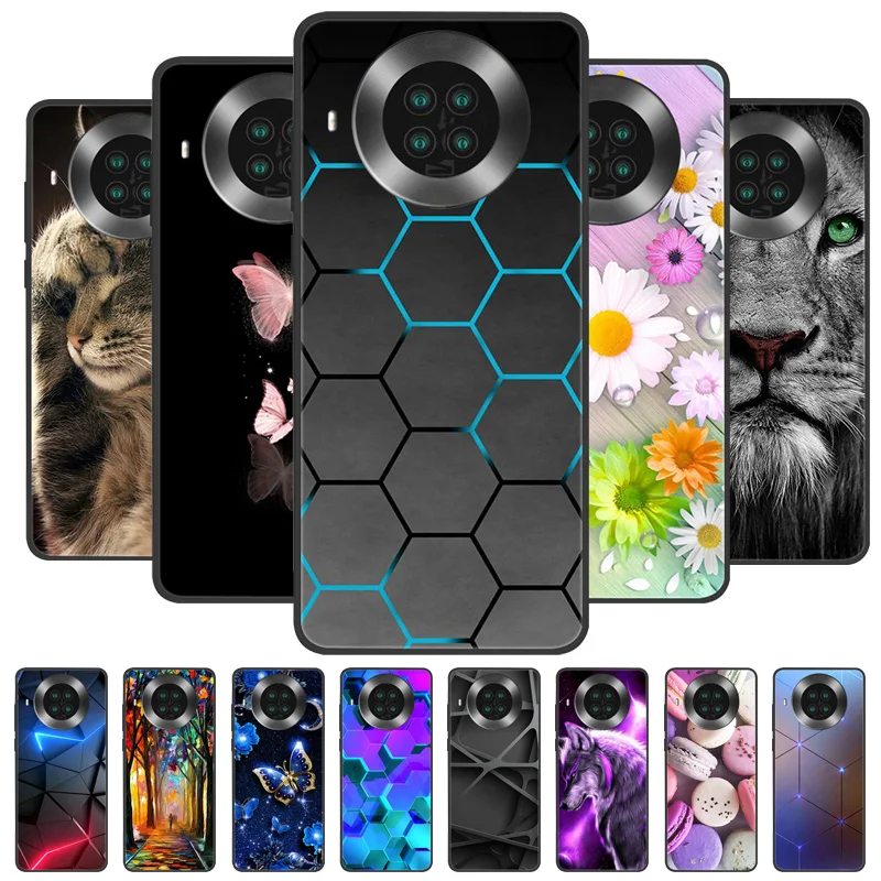 Silicone Soft Cute Fashion Black Bumper Protective Phone Case